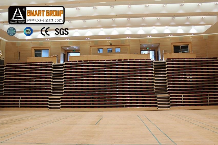 retractable bleachers