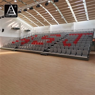 Sjálfvirkt Telescopic Bleachers sætiskerfi